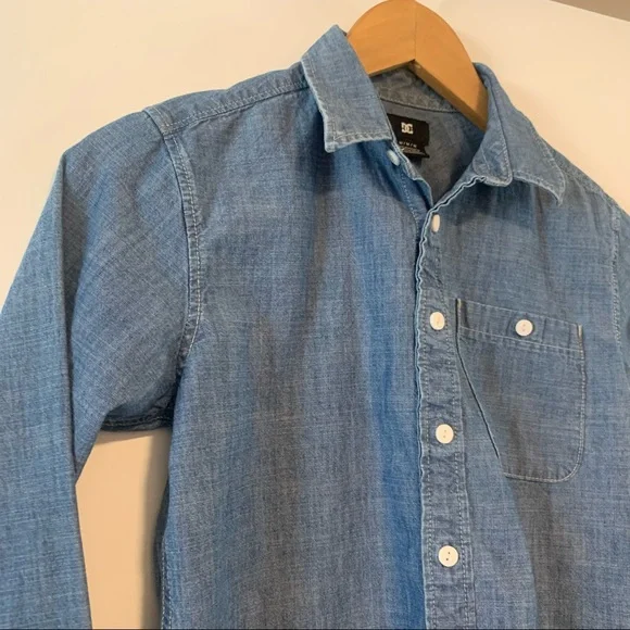 DC | Denim-like Button Up - Picture 2 of 13